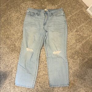 Madewell Light Blue Denim Jeans